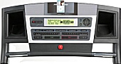 ProForm 7.5 Distance Runner Treadmill console