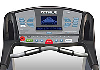 true treadmill console