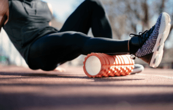 foam roller vs. massage gun