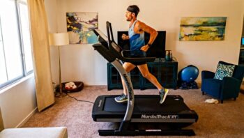 Zach Bitter Marathon Training on Treadmill